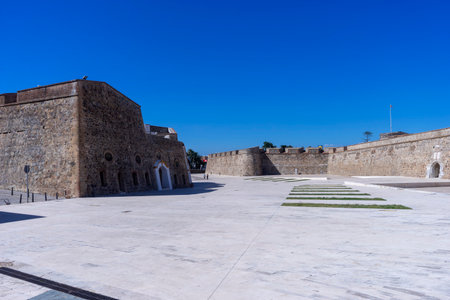 Monumental complex of the Royal Walls of Ceuta, Spainの写真素材