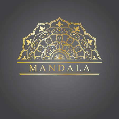mandala vector icon template image wallpaperのイラスト素材