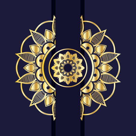 "Mandala" is known to belong to Hindu-Buddhist culture. Mandala is literally called "circle" in Sanskrit, the origin of all creation, moves in a circular mannerのイラスト素材