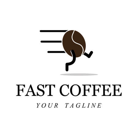 Coffee cup Logo Template vector icon designのイラスト素材