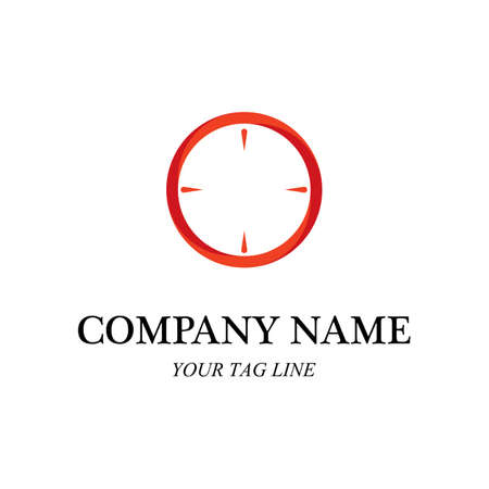 compass logo and symbol vector icon imageのイラスト素材