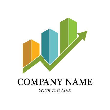 Business Finance Logo template vector icon designのイラスト素材