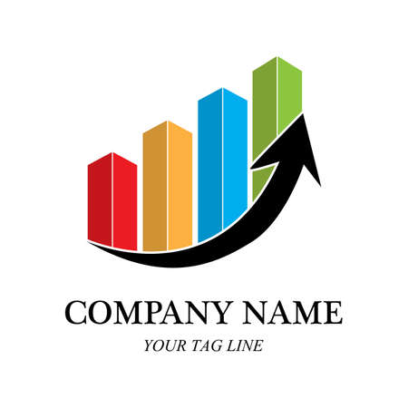Business Finance Logo template vector icon designのイラスト素材