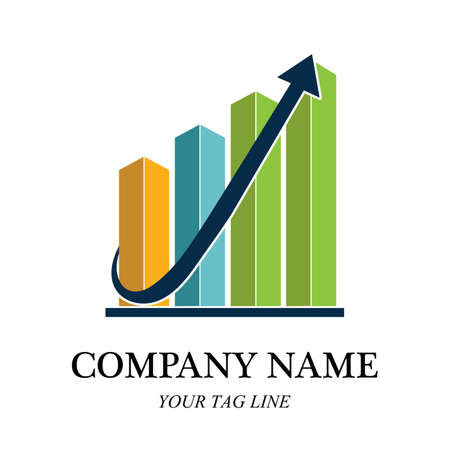 Business Finance Logo template vector icon designのイラスト素材