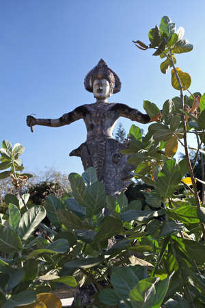Buddha Park, also known as Xieng Khuan, is a park full of bizarre and eccentric statues near Vientiane, Laos, SE Asiaの写真素材