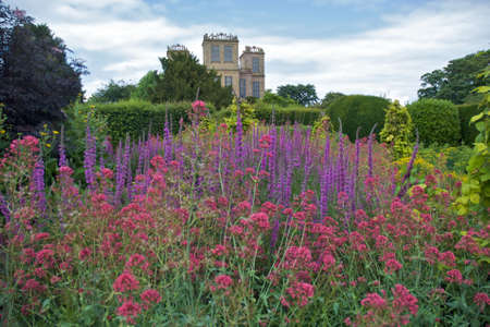 Hardwick Hall, Derbyshire, Englandの写真素材