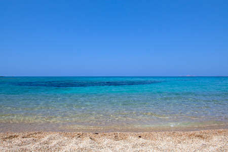 Vignola beach on the north coast of Sardinia, Italy の写真素材