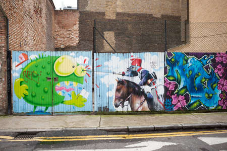 Street art in Londonのeditorial素材