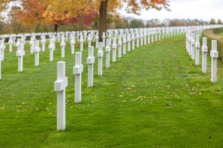Cambridge American Cemetery and Memorialのeditorial素材