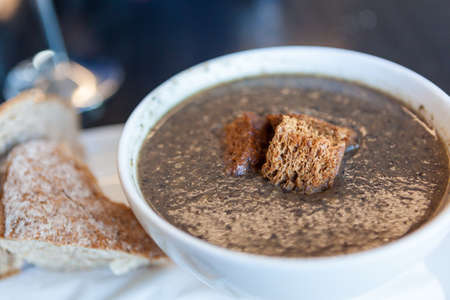 Mushroom soupの写真素材