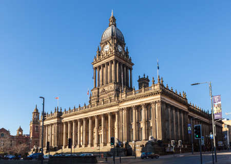 Leeds Town Hallのeditorial素材