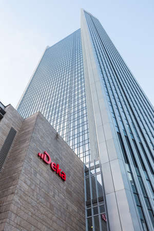 DekaBank Headquarters in Frankfurtのeditorial素材