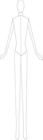 Handmade Female Fashion Design, Illustrationのイラスト素材