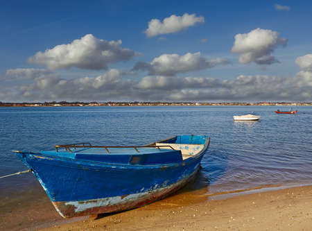 Boats, Aveiro in Portugalの写真素材