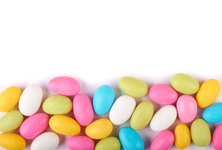 Easter Chocolate Eggs Backgroundの写真素材