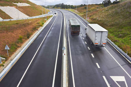asphalt road の写真素材