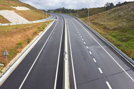 empty highwayの写真素材