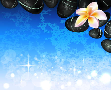 spa backgroundのイラスト素材