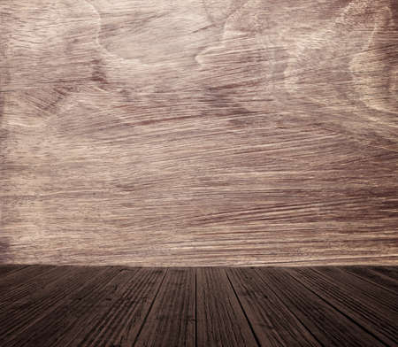 wall with cracks and wood floor background 