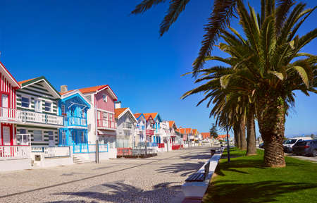 Fishermans village. Portugal, Costa Novaの写真素材