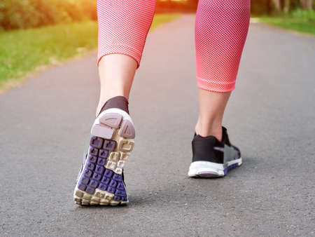 Runner Woman Feetの写真素材