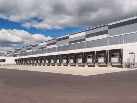 Large distribution warehouseの写真素材