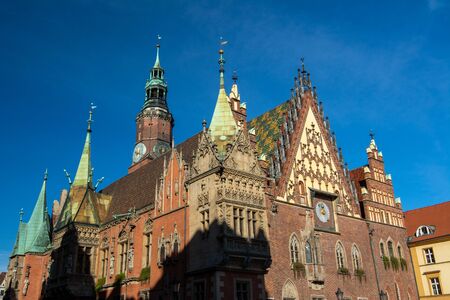 Old town - Wroclaw, Polandの写真素材