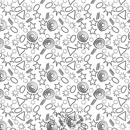 Seamless pattern squaresの写真素材
