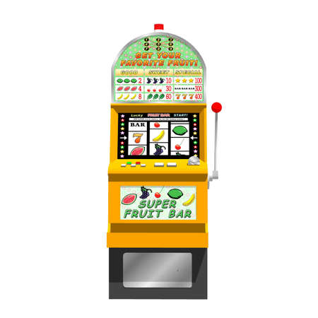 3D slot machine  traditional type  の写真素材