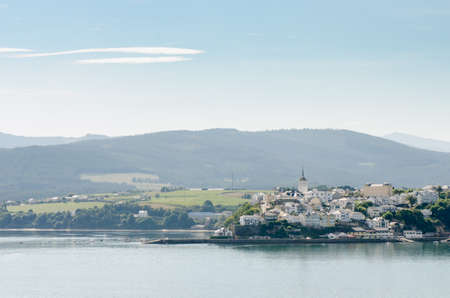 Castropol, Asturias, Spain. Picture taken from Ribadeo (on the other side of the river)