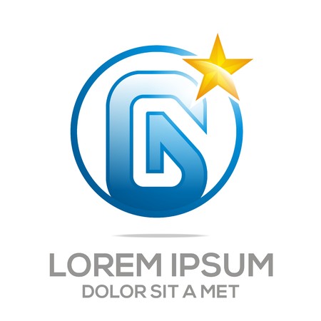 vector Letter A srar Alphabetのイラスト素材