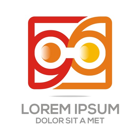 Logo Abstract Infinity Elementのイラスト素材