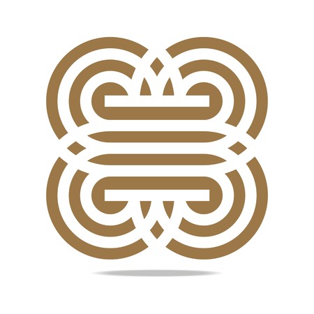 Logo Abstract Infinity Corporation Conceptのイラスト素材