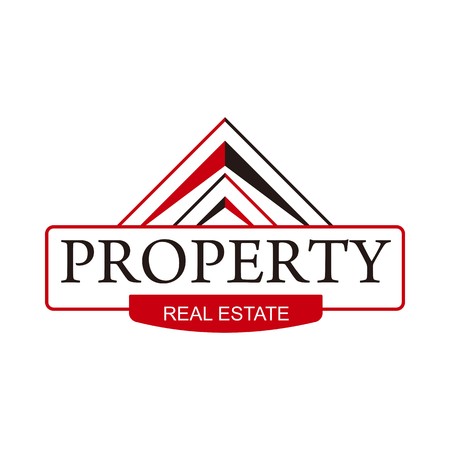 Logo real estate home vector building symbolのイラスト素材