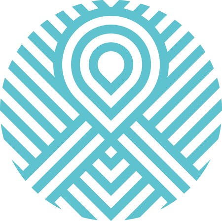 Logo Ribbon Line Vector Design Abstractのイラスト素材