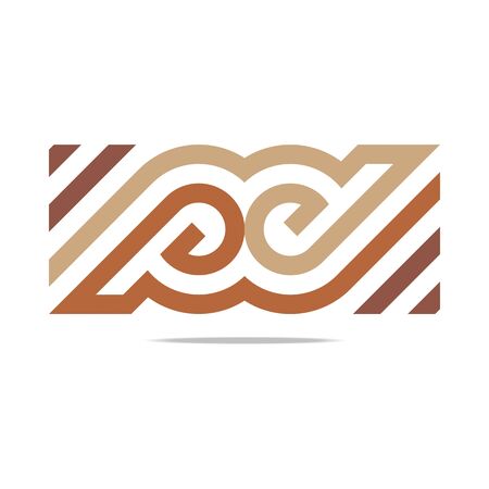 Logo Design Letter G Combination Abstract Iconのイラスト素材