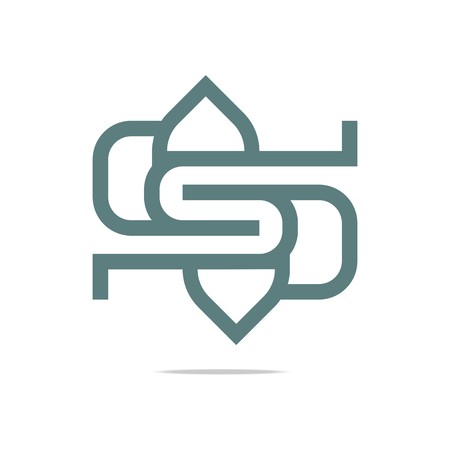 Logo symbol abstract letter S perfect performance designのイラスト素材