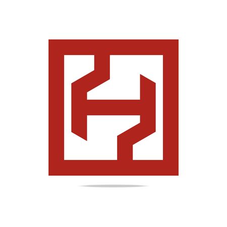 Abstract infinity lettering icon design logo dynamic graphicのイラスト素材