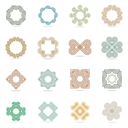 Design logo elements illustration.のイラスト素材