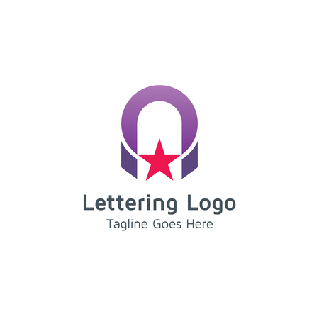 Lettering Aのイラスト素材