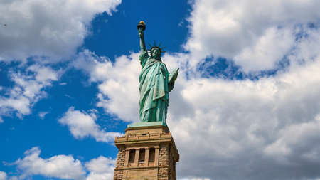 The Famous Statue of Libertyのeditorial素材