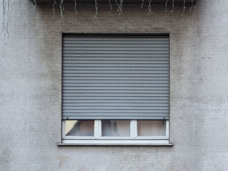 Closed windowの写真素材