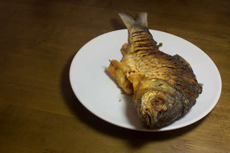 fry fishの写真素材
