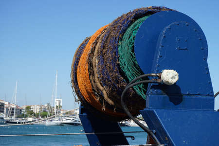 Village of Cambrils in Catalonia Spain from the Train Station