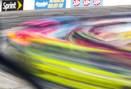 Martinsville, VA - Oct 27, 2013:  The NASCAR Sprint Cup teams take to the track for the GOODY'S HEADACHE RELIEF SHOT 500 POWERED BY KROGER race at the Martinsville Speedway in Martinsville, VA.のeditorial素材