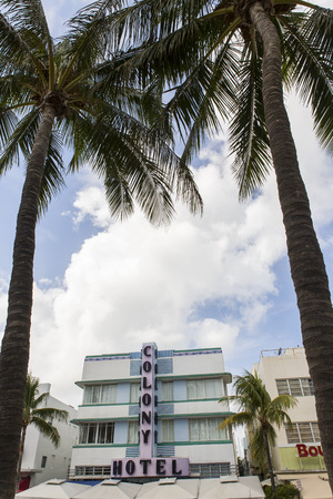 Miami Beach is a coastal resort city in Miami-Dade County, Florida, United States. It was incorporated on March 26, 1915.のeditorial素材