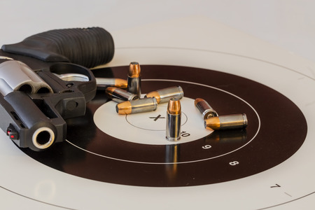 Ammunition on a target