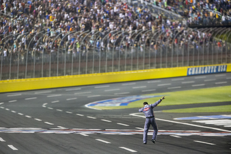 May 29, 2017 - Concord, NC, USA:Austin Dillon (3) wins the Coca Cola 600 at Charlotte Motor Speedway in Concord, NC.のeditorial素材
