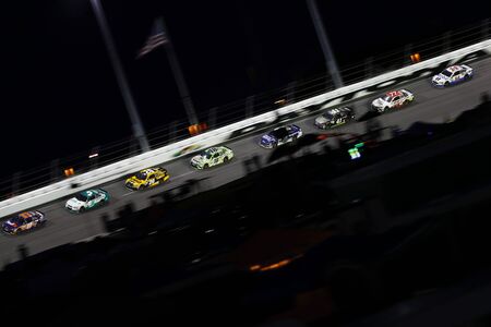 Speed Racing at Daytona International Speedwayのeditorial素材