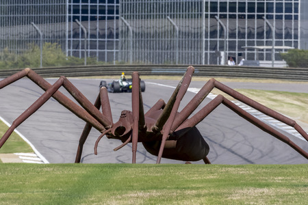 Barber Motorsports Park plays host to the Honda Indy Grand Prix of Alabama in Birmingham Alabama.のeditorial素材